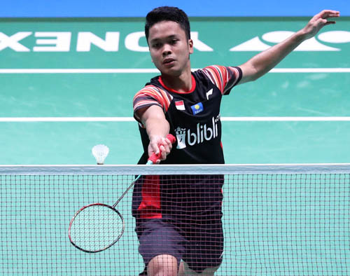 Babak Kedua Japan Open 2019: Anthony Ginting dan Tommy Sugiarto ke Perempat Final