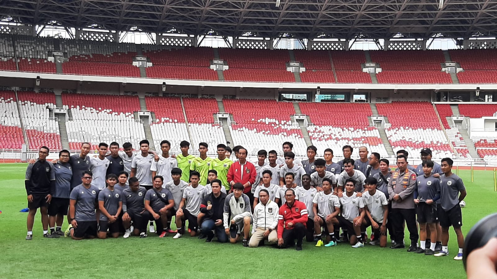 Besarkan Hati Pemain Timnas Indonesia U-20, Presiden Jokowi: Kesempatan Masih Panjang