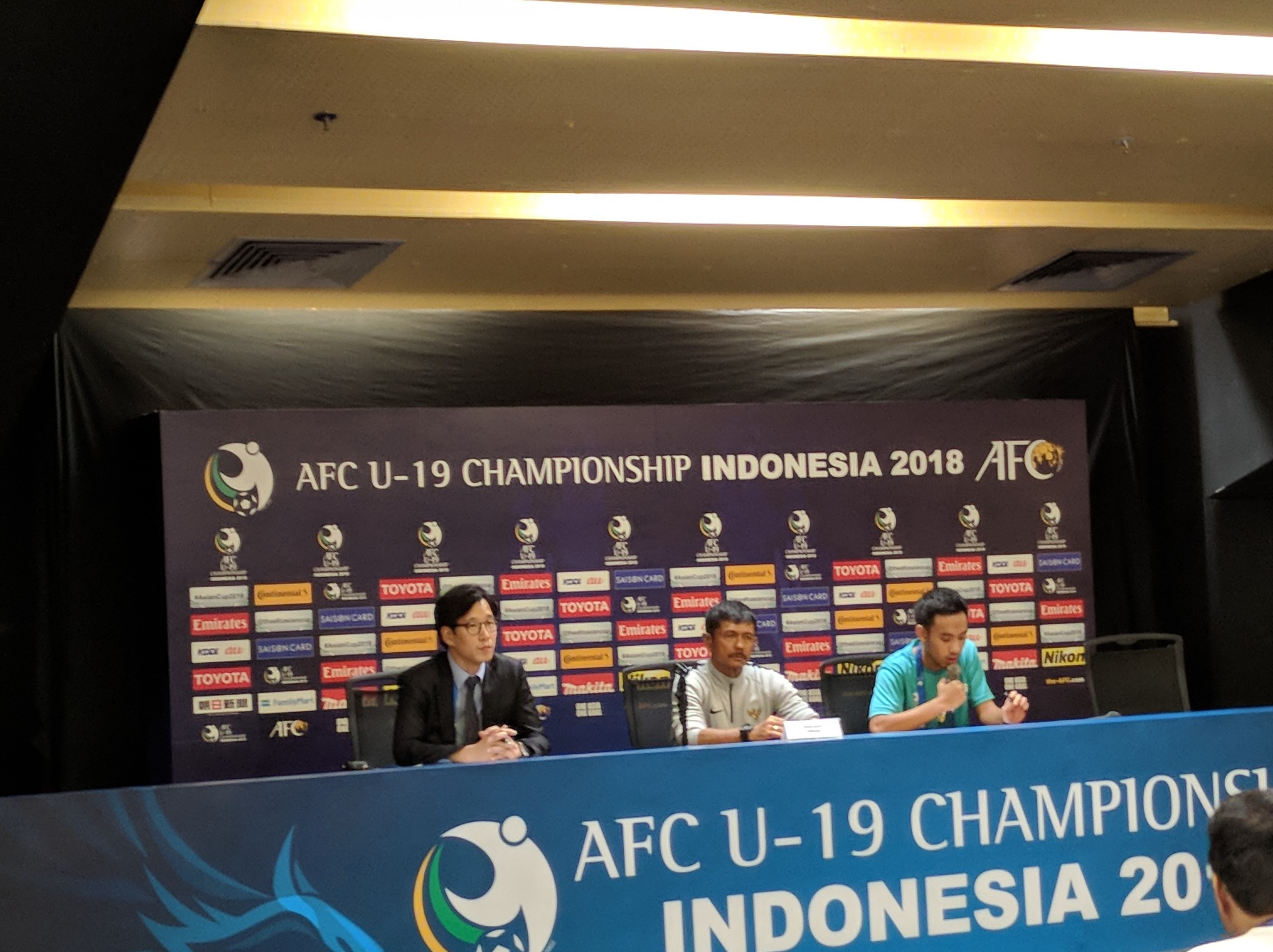 Timnas Indonesia U-19 Kalah, Indra Sjafri Salahkan Nurhidayat Haji Haris
