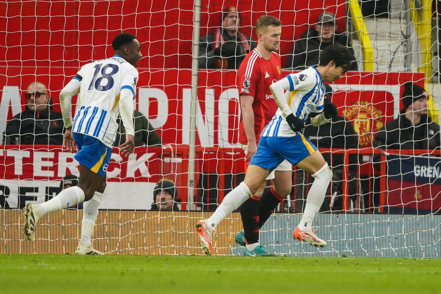 Hasil Premier League: Ditekuk Brighton 1-3, Manchester United Telan Kekalahan Ke-10