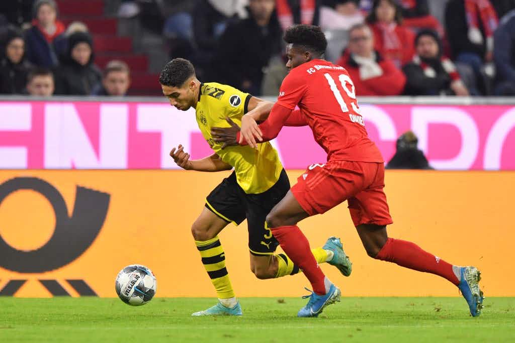 Alphonso Davies Banjir Pujian, tetapi Achraf Hakimi Masih yang Tercepat di Bundesliga