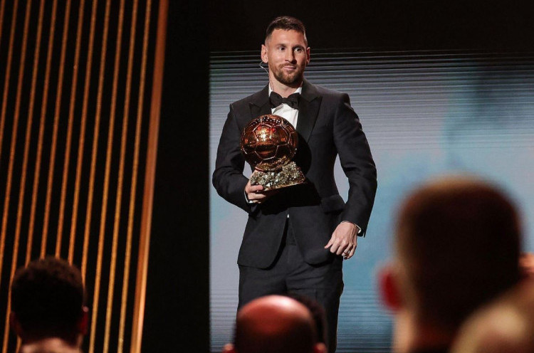 Di Depan Masyarakat Prancis, Lionel Messi Menangi Ballon d'Or 2023