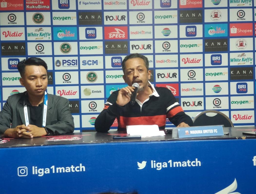 Madura United Kecam Kepemimpinan Wasit dan Tuding Yunus Nusi