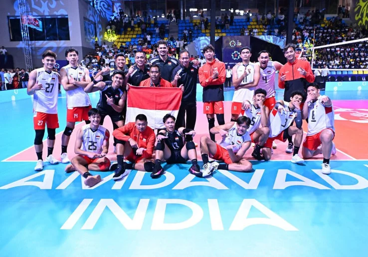 Ukir Sejarah, Timnas Voli Indonesia Tembus Final AVC Cup 2026