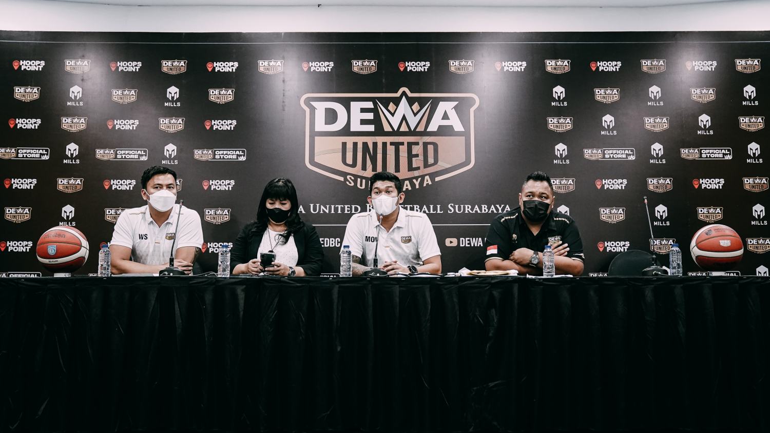 TC di Surabaya dan Bali, Dewa United Kenalkan Identitas Baru