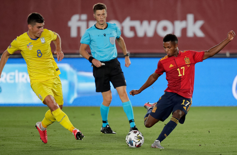Spanyol 4-0 Ukraina: Ansu Fati Pecahkan Rekor Berusia 95 Tahun
