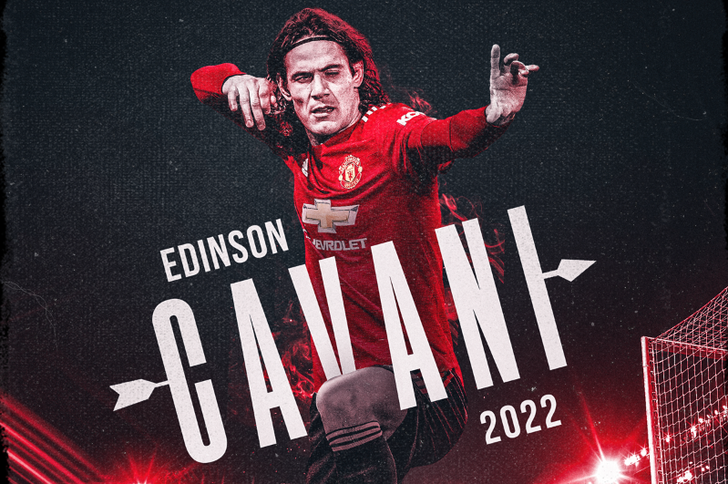 Resmi Perpanjang Kontrak, Cavani Ingin Tampil di Depan Suporter Man United