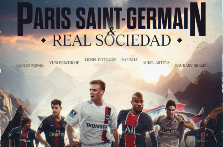 Statistik dan Head to Head PSG Vs Real Sociedad: Les Parisiens Dihantui Masa Lalu