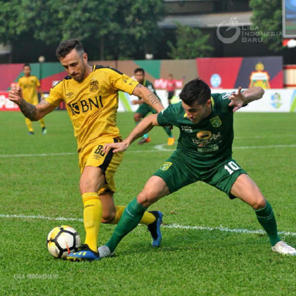 Bhayangkara FC 3-3 Persebaya Surabaya: Gol David da Silva Selamatkan Bajul Ijo