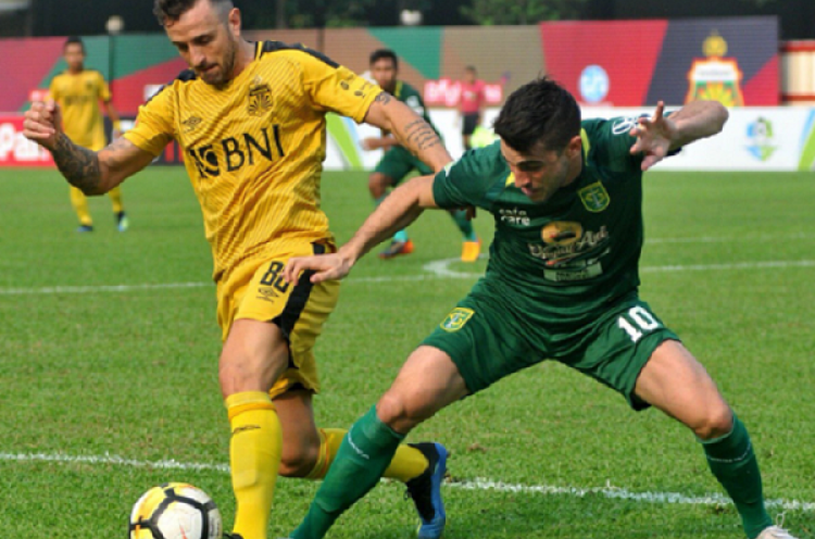 Bhayangkara FC 3-3 Persebaya Surabaya: Gol David da Silva Selamatkan Bajul Ijo
