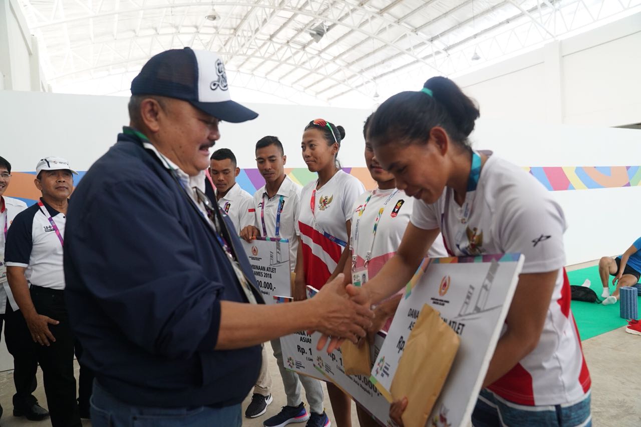 KONI Sumsel Akan Berikan Bonus Rumah kepada 14 Atlet Asian Games 2018, jika...