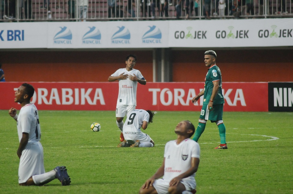 Liga 2 2018: Meski Cristian Gonzales Cetak Gol, PSS Dikalahkan Madura FC