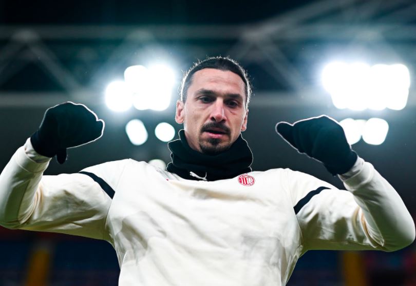 Perbedaan Perolehan Poin AC Milan dengan atau Tanpa Zlatan Ibrahimovic