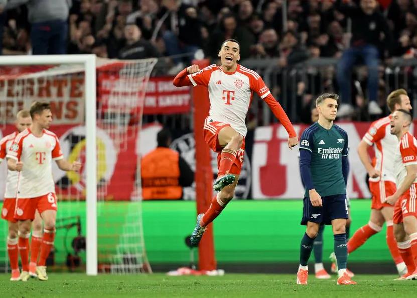 Bayern Munchen, Mimpi Buruk Arsenal di Liga Champions