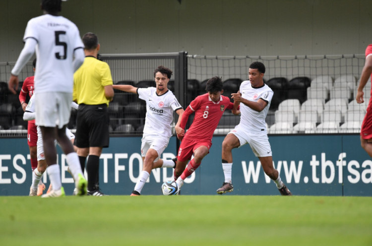 Timnas Indonesia U-17 Kalah Telak 0-3 dari Eintracht Frankfurt U-19