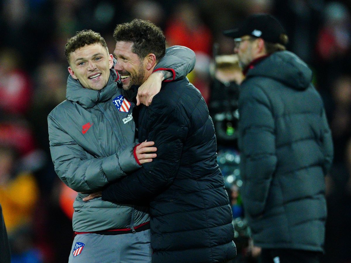 Kieran Tripper Bela Taktik Diego Simeone yang Dikritik Jurgen Klopp