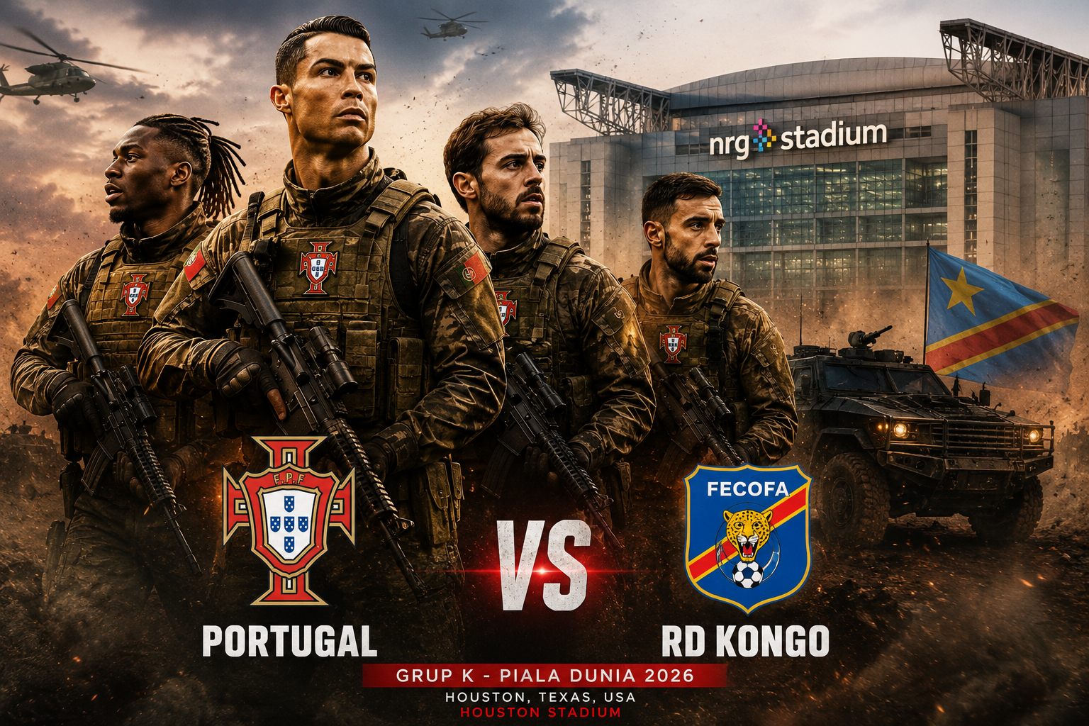 Superkomputer Prediksi Skor Portugal vs RD Kongo: Cristiano Ronaldo Akan Pimpin Kemenangan Pertama