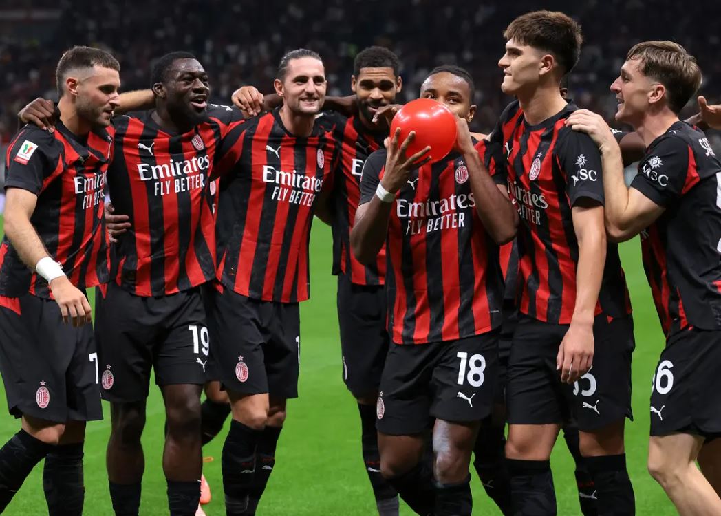 Hasil Coppa Italia: Jaga Momentum, AC Milan Melaju ke Putaran Tiga