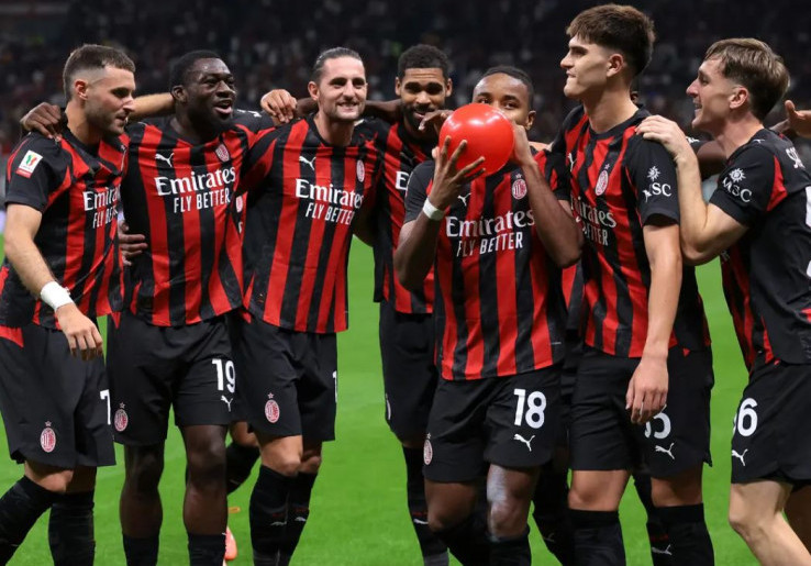 Hasil Coppa Italia: Jaga Momentum, AC Milan Melaju ke Putaran Tiga