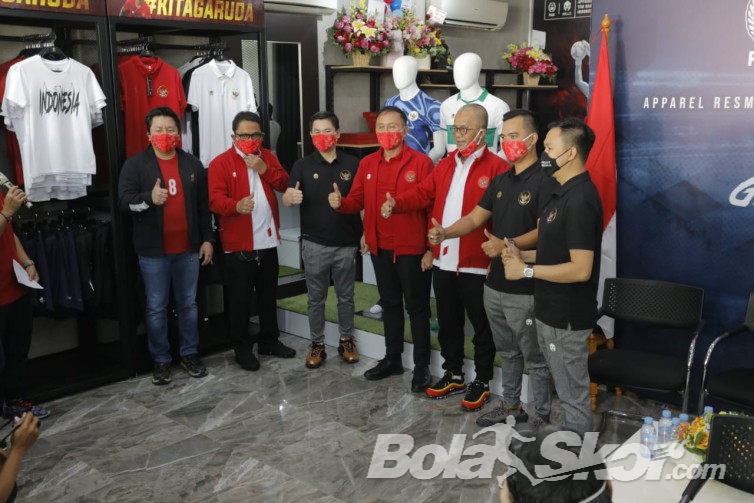 Mills Resmi Perkenalkan Jersey Tandang Timnas Indonesia
