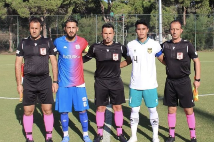 Timnas Indonesia U-20 Menang 2-1 atas Cakallikli Spor dalam Uji Coba