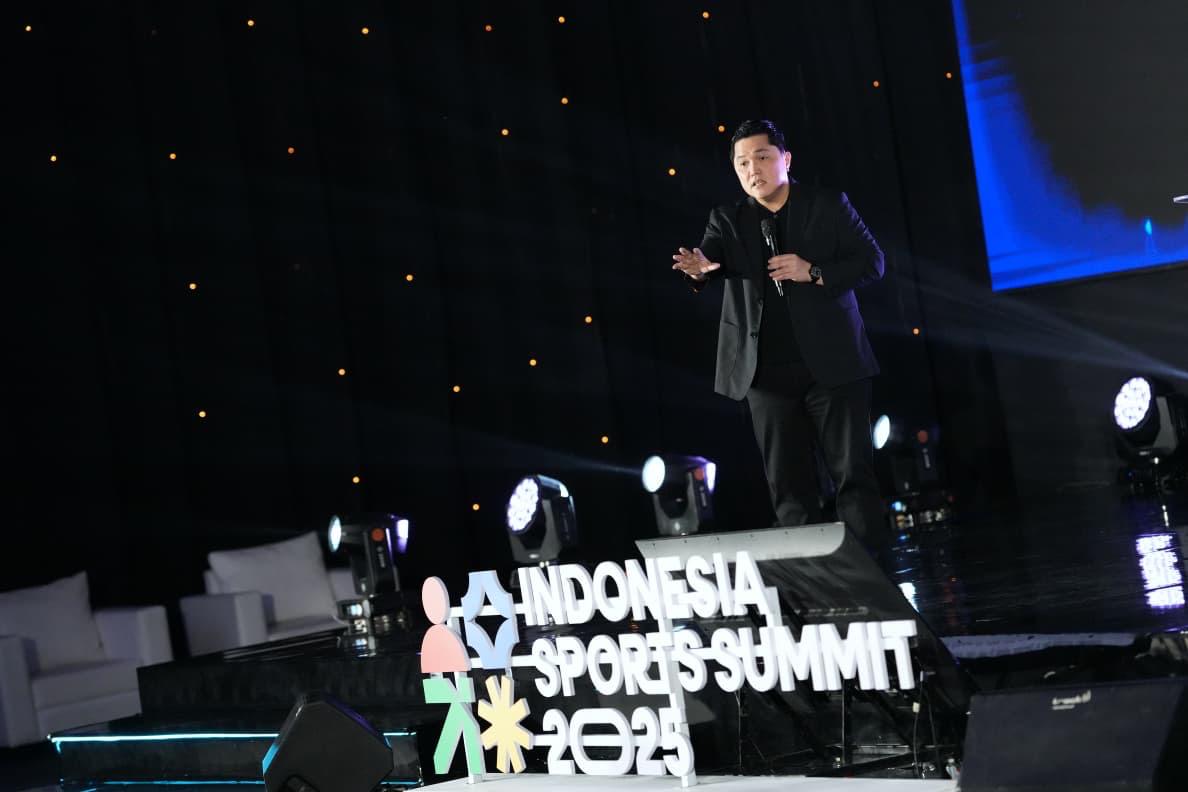 Buka ISS 2025, Erick Thohir: Saatnya Indonesia Jadi Kekuatan Baru Industri Olahraga Dunia