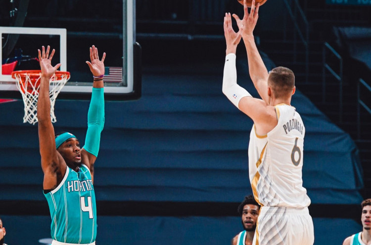 Hasil NBA: Porzingis Kembali dan Doncic Impresif, Mavericks Bungkam Hornets