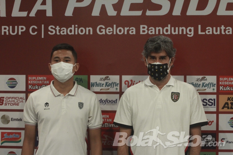 Bali United Unggul Statistik atas Persib, Teco Sebut Tidak Penting
