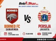 Cara Menonton dan Link Streaming Borneo FC Samarinda vs Persija Jakarta di Super League 2026/2027, Sabtu 5 September 2026