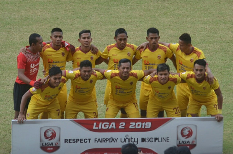 Liga 2: Hasil Lengkap Pekan Terakhir Wilayah Barat, Sriwijaya FC Jadi Juara Paruh Pertama