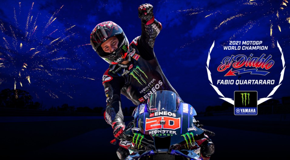MotoGP Emilia Romagna: Bagnaia Terjatuh, Quartararo Kunci Gelar Juara Dunia