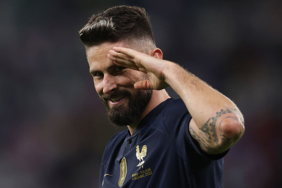 Moncer di Piala Dunia, Olivier Giroud Dapat Hadiah Kontrak Baru dari Milan