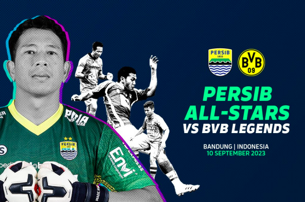 Legenda Persib dan Borussia Dortmund Akan Beradu di Stadion Siliwangi