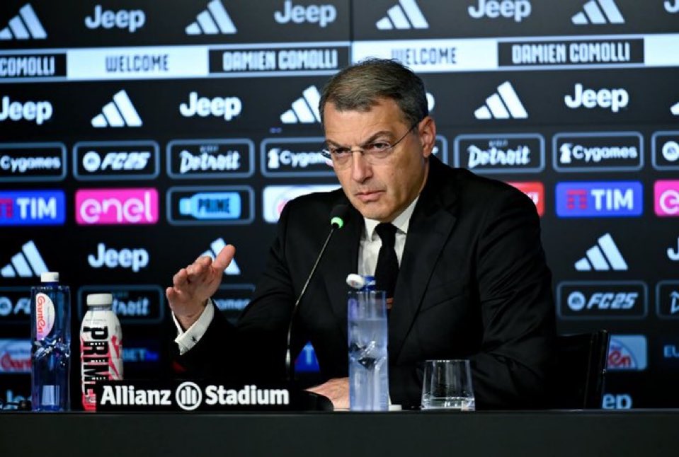 CEO Juventus Bocorkan Rencana pada Jendela Transfer Januari 2026