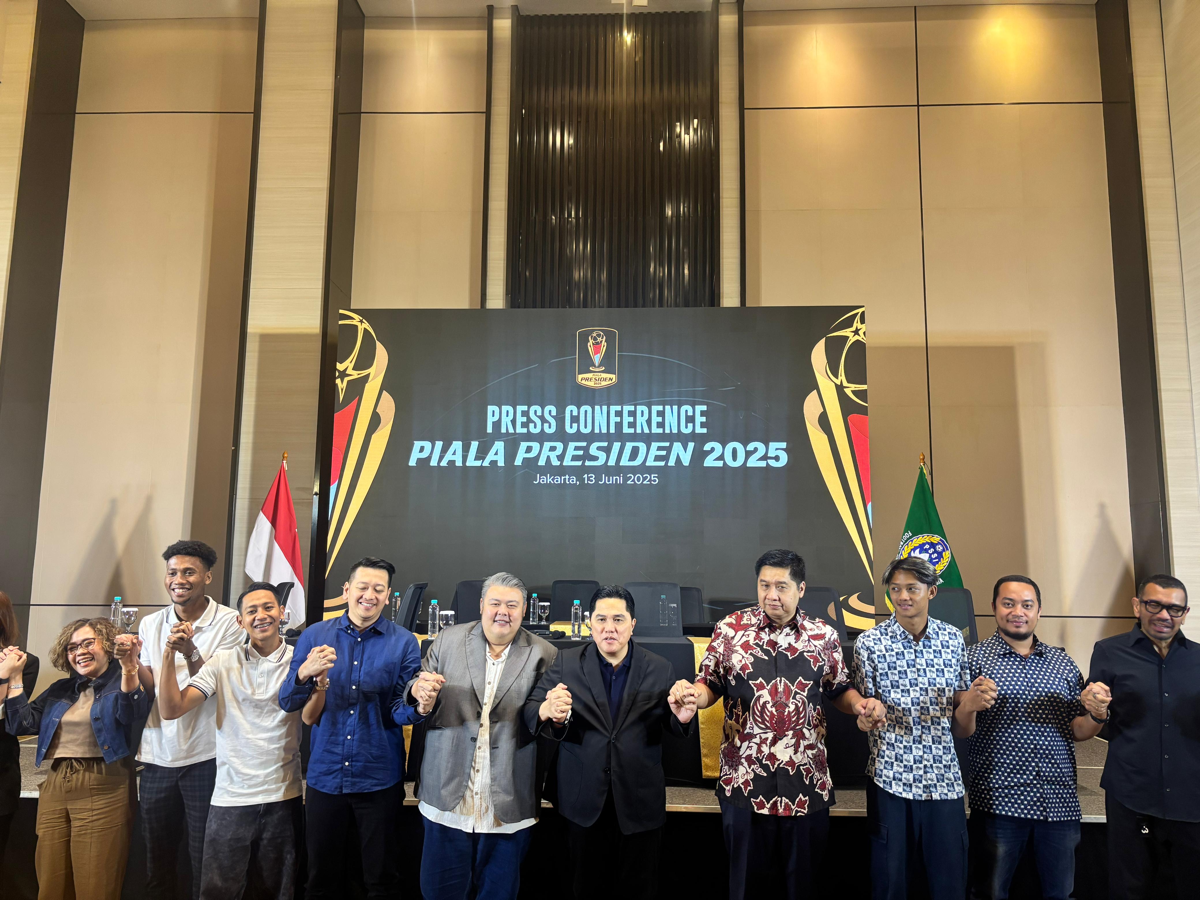 Piala Presiden 2025 Dibuka di SUGBK, Dewa United FC, Persib hingga Oxford United Jadi Peserta