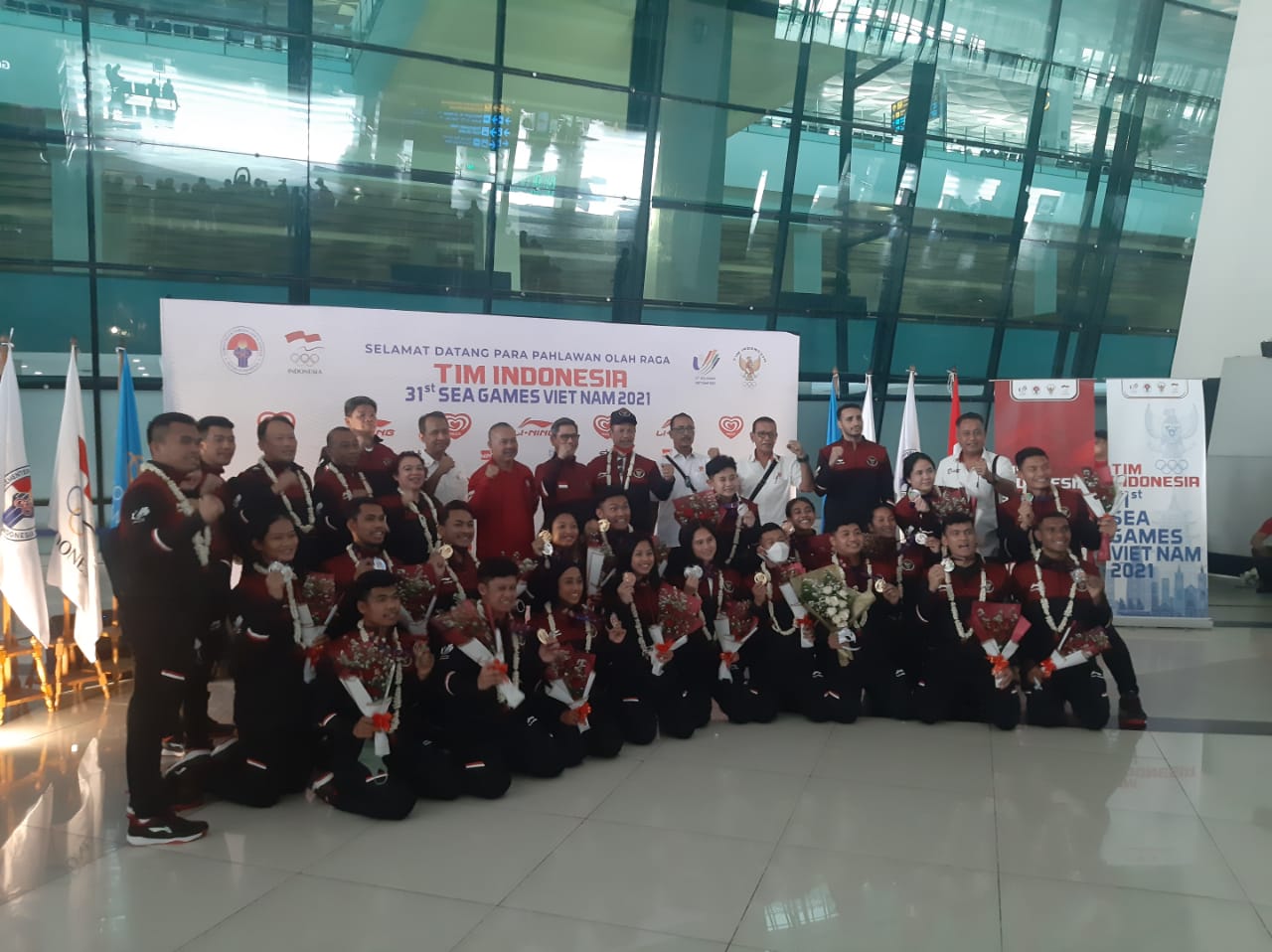 Sukses Besar di SEA Games 2021, Apresiasi Tinggi untuk Karate Indonesia Setibanya di Tanah Air