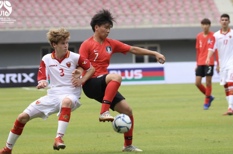 Korea Selatan Gilas Montenegro 4-0 di Ajang yang Diikuti Timnas Indonesia U-15