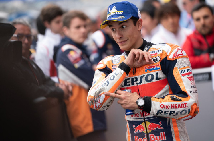 Kecelakaan Parah, Pihak Honda Pastikan Marc Marquez Lanjutkan MotoGP Thailand 