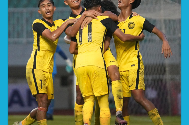 Hasil Kualifikasi Piala Asia U-17 2023: Malaysia 4-0 Palestina, UEA 9-0 Guam