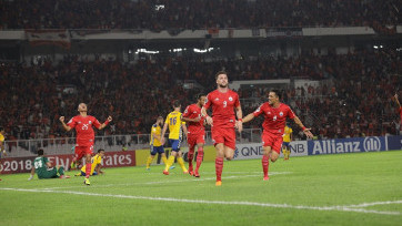 FOTO: Persija Jakarta Bungkam Tampines Rovers