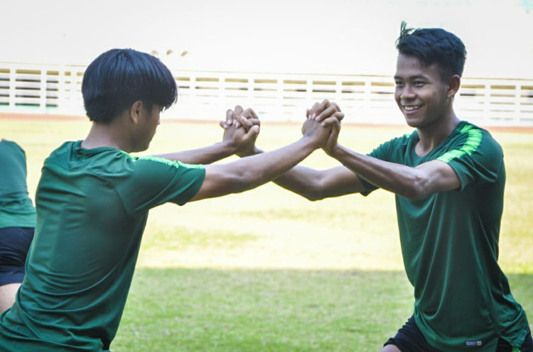 Baru Gabung Latihan Timnas Indonesia U-19, Fakhri Husaini Tak Khawatir soal Kebugaran Supriadi 