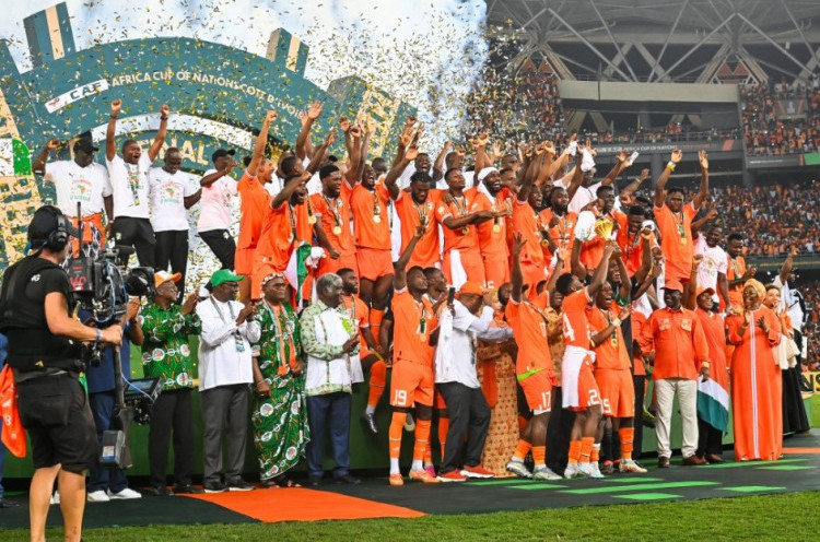 Bak Cerita Dongeng, Perjalanan Dramatis Pantai Gading Jadi Juara Piala Afrika 2023