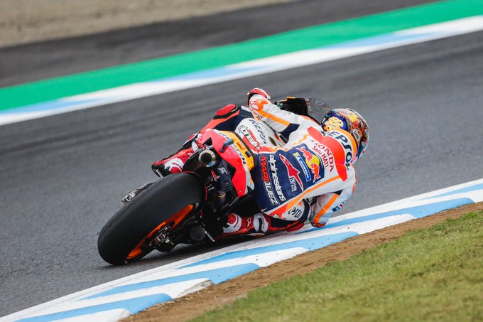 Kualifikasi MotoGP Jepang: Marquez Pole Position Perdana di Motegi, Rossi Pembalap Yamaha Terburuk 