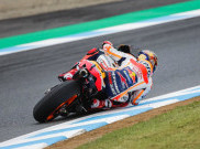 Kualifikasi MotoGP Jepang: Marquez Pole Position Perdana di Motegi, Rossi Pembalap Yamaha Terburuk 