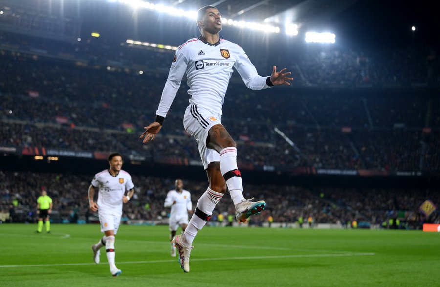 Manchester United Ditahan Barcelona, Rashford: Imbang Rasa Kalah