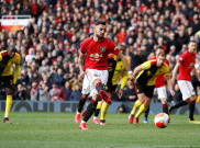 Ditanya Berbagi Penalti dengan Marcus Rashford, Bruno Fernandes Beri Jawaban Bijaksana