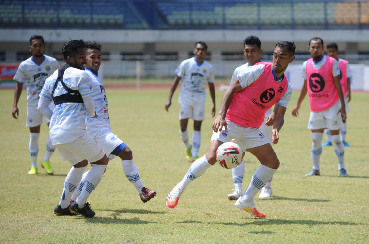 Batal Lawan Bhayangkara FC, Persib Bandung Gelar Gim Internal