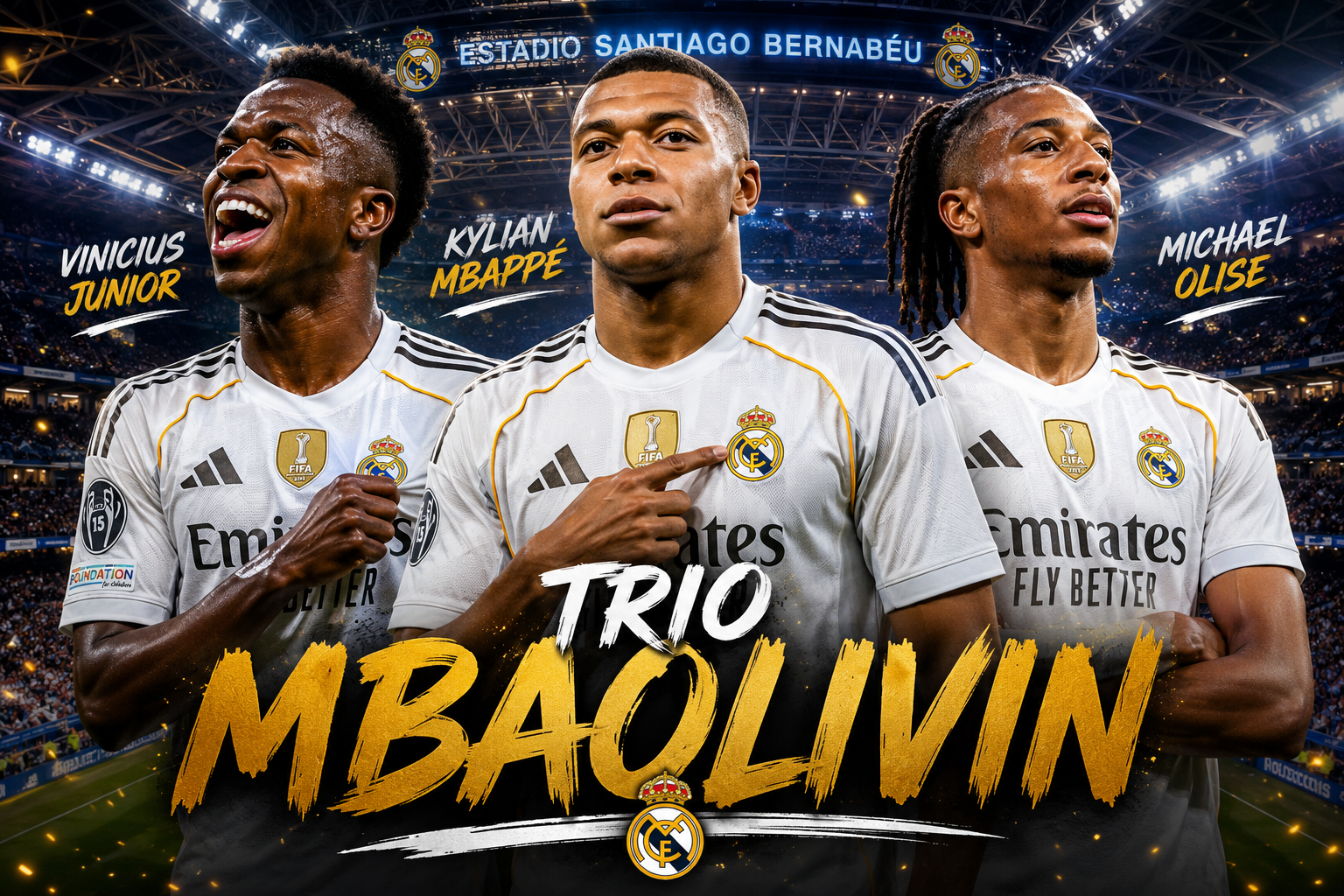 Menilik Lini Depan Real Madrid jika Michael Olise Bergabung: Trio Mbaolivin Siap Meneror