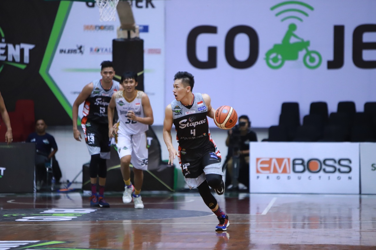 Debut Kaleb dan Pelatih Baru Stapac Jakarta Berjalan Mulus
