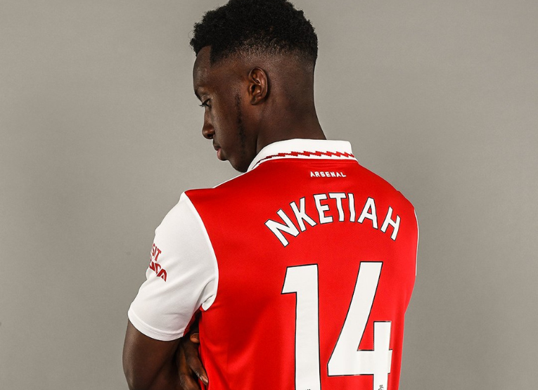 Alasan Eddie Nketiah Berani Pakai Nomor Keramat Arsenal